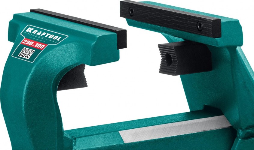 Тиски KRAFTOOL FORGE-155/200 с регулировкой компенсации люфта 32700-200 - изображение 3