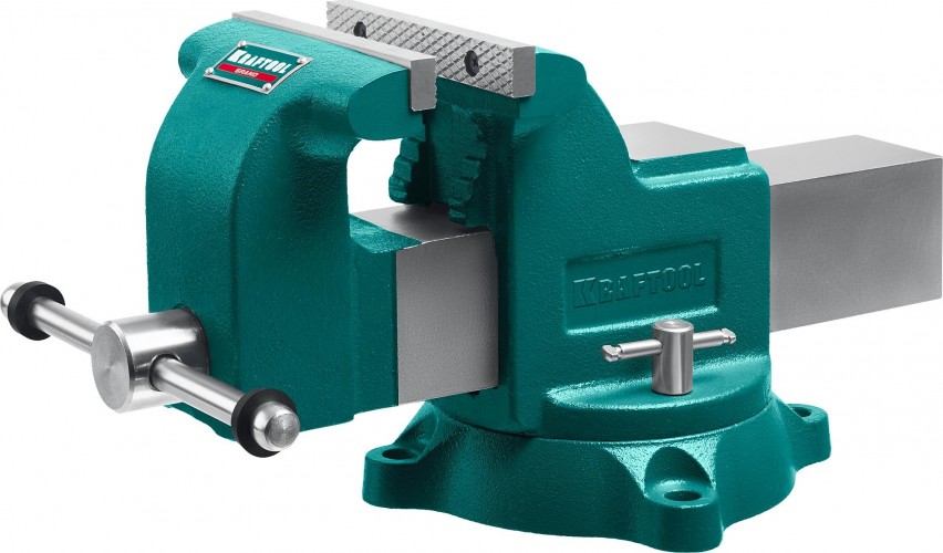 Тиски KRAFTOOL GRAND слесарные 200 мм 32702-200