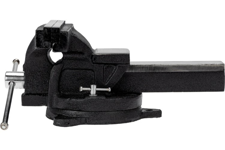 Тиски Kranz KR-12-5103 слесарные 200мм, поворотные, с наковальней - изображение 2