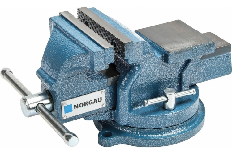 Тиски Norgau N408-200 200 мм слесарные поворотные 073003200