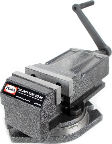 Тиски PROMA SO-80 поворотные 25300103