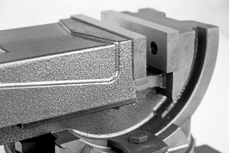 Тиски PROMA SS-125 откидные с поворотным основанием 25300125 - изображение 2