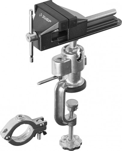 Тиски шарнирно-поворотные ЗУБР МОДЕЛИСТ 3D 75 мм, для точных работ 32487-75_z01 32487-75_z01