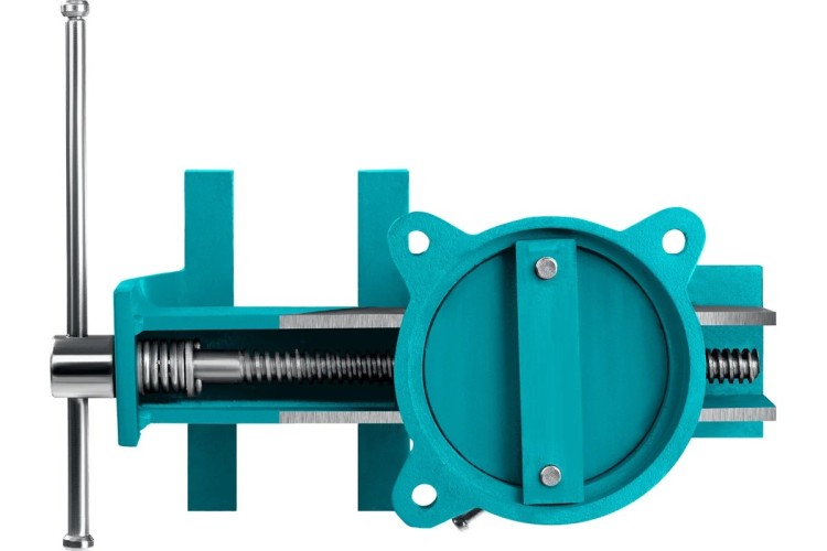 Тиски Сибин 3244-125 125 мм, стальные слесарные - изображение 2