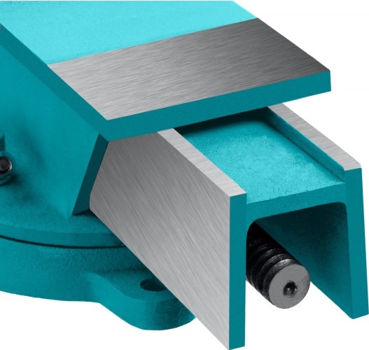 Тиски Сибин 3244-150 150 мм, стальные слесарные - изображение 3