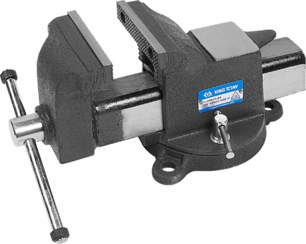 Тиски слесарные KING TONY 100 мм 9TZ11-04 9TZ11-04