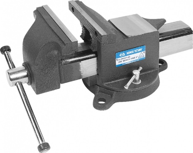 Тиски слесарные KING TONY 150 мм 9TZ11-06 9TZ11-06