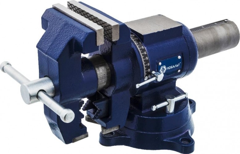 Тиски слесарные Кобальт 100 мм 246-012 246-012