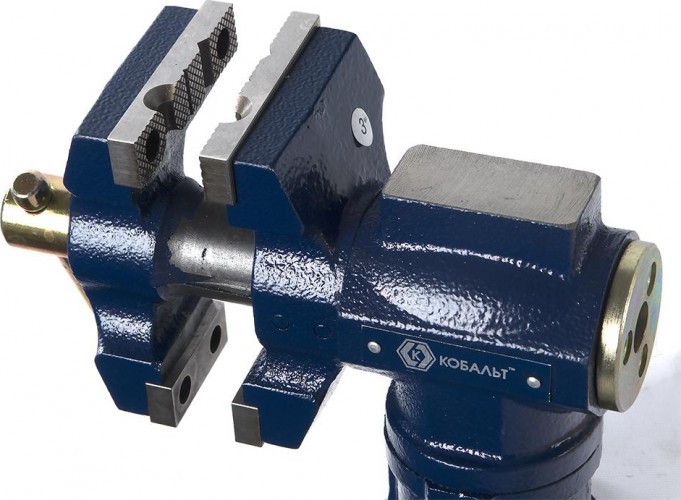 Тиски слесарные Кобальт 63 мм 910-010 910-010 - изображение 3