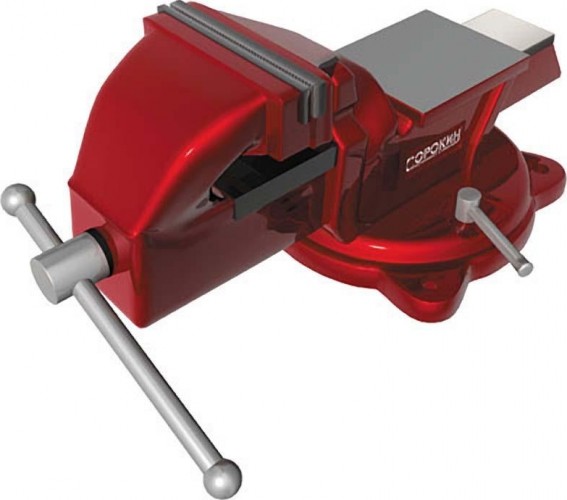 Тиски слесарные СОРОКИН 75 мм  1.913 1.913