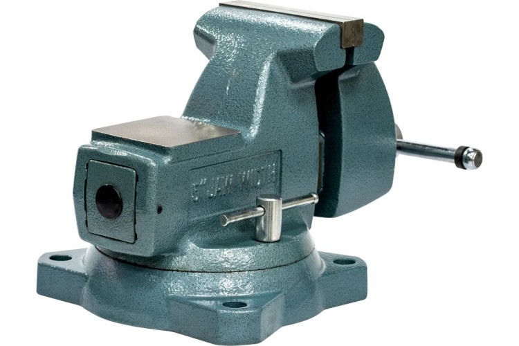 Тиски слесарные STALEX "Гиппо", 152х152 мм 360°,29 кг. 7406 - изображение 2