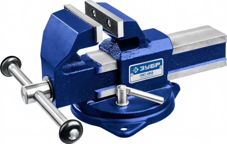 Тиски слесарные ЗУБР "ЭКСПЕРТ" 140 мм 32608-140 32608-140_z01