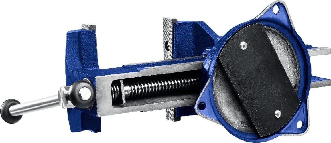 Тиски слесарные ЗУБР "ЭКСПЕРТ" 140 мм 32608-140 32608-140_z01 - изображение 4