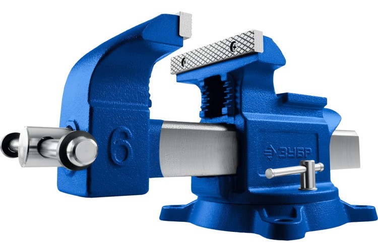 Тиски слесарные ЗУБР "ЭКСПЕРТ" 150 мм 32703-150 32703-150_z02 - изображение 4