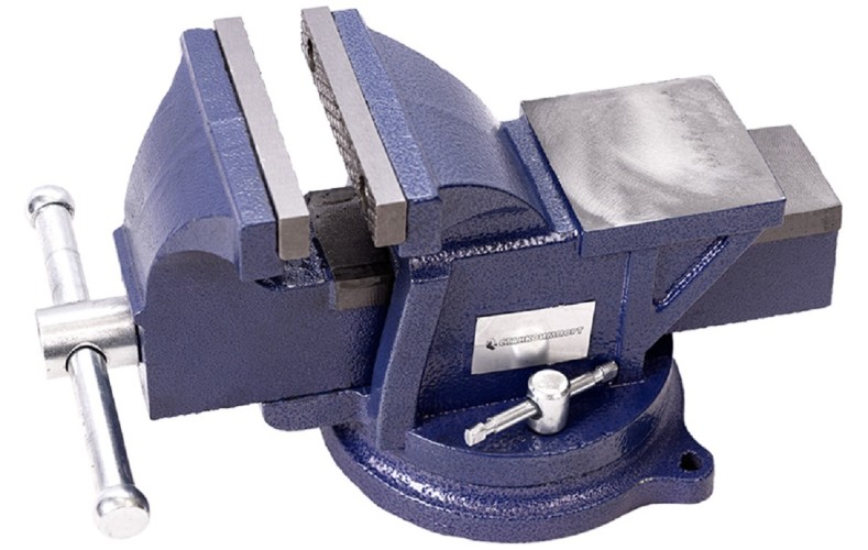 Тиски СТАНКОИМПОРТ ST420-4 слесарные с наковальней 100 мм