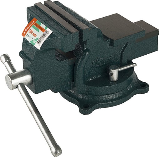 Тиски Sturm 1075-01-100 слесарные 100мм, поворотные усиленные