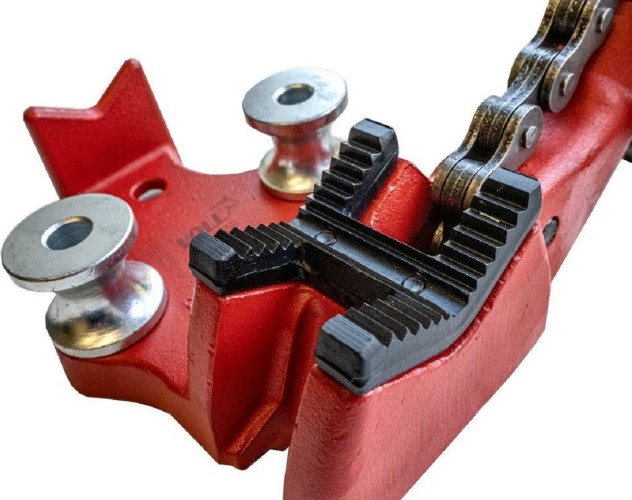 Тиски трубные VOLL CPV212 цепные до 2.1/2"- 10-76мм 5.11250 - изображение 2