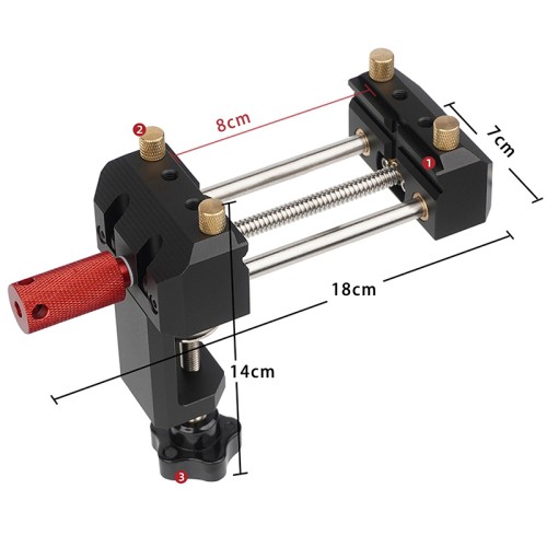 Тиски WOODWORK CLM-070 верстачные 80 мм - изображение 2