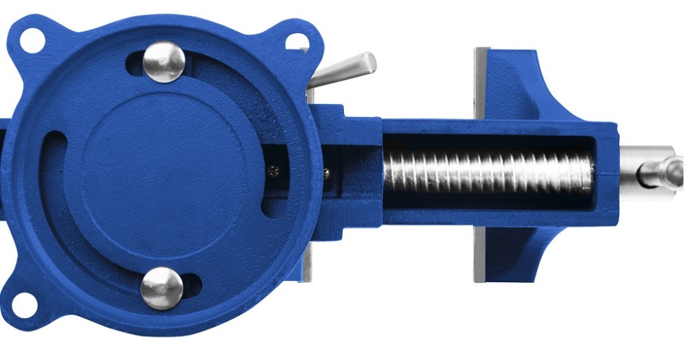 Тиски ЗУБР 150мм быстрозажимные слесарные  32707-150 - изображение 4