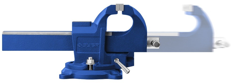 Тиски ЗУБР 150мм быстрозажимные слесарные  32707-150 - изображение 2