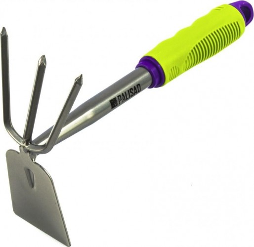 Тяпка посадочная PALISAD 80х280 мм CONNECT мотыжка комбинированная, стальная, пластиковая рук 63008