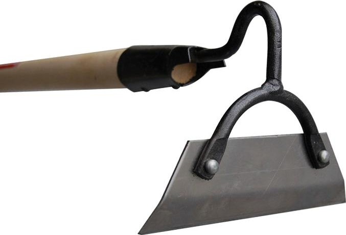 Тяпка ЦЕНТРОИНСТРУМЕНТ БЛЦ "МОЛОДОСТЬ МОЯ" 1046-Ч  с деревянным черенком 1046-Ч