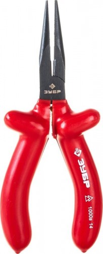 Тонкогубцы диэлектрические ЗУБР "ЭЛЕКТРИК" 160 мм 2214-3-16 2214-3-16_z02 - изображение 2