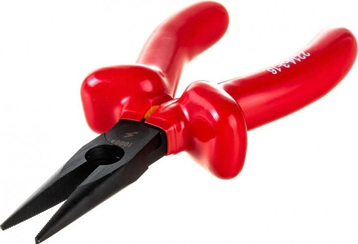 Тонкогубцы диэлектрические ЗУБР "ЭЛЕКТРИК" 160 мм 2214-3-16 2214-3-16_z02 - изображение 4