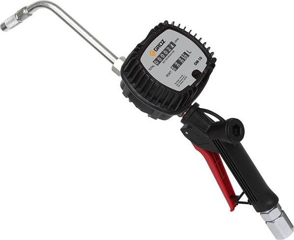Топливораздаточный пистолет GROZ OM/10/OGY/RM/B 1/2", механический масломер GR45742 GR45742