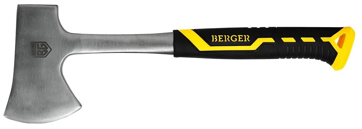 Топор BERGER BG1530 туристический цельнокованый 600 г. 370 мм