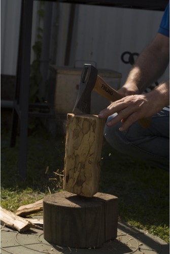 Топор FINLAND 1722 кованый с деревянным топорищем 800г. 1722-800 - изображение 4