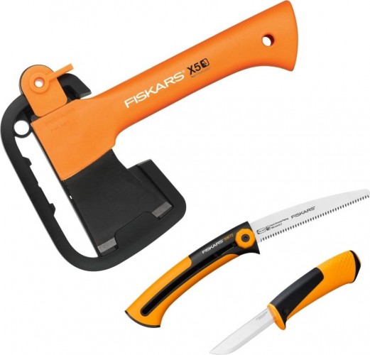 Топор FISKARS Camp_Set набор: x-series x5 set 1057912 1057912 - изображение 2