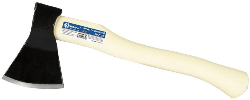 Топор Кобальт 906-708 МАСТЕР, плотницкий, кованый, 600г - изображение 3