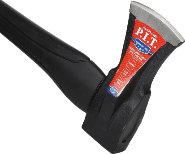 Топор-колун P.I.T. HAXF02-2000 ADVANCE с фибергласовой рукояткой, кованый, 830мм - изображение 3