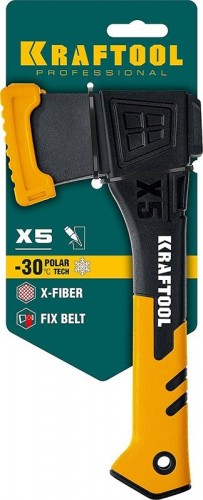 Топор KRAFTOOL Х5 универсальный 550 г 230 мм 20660-05 - изображение 2