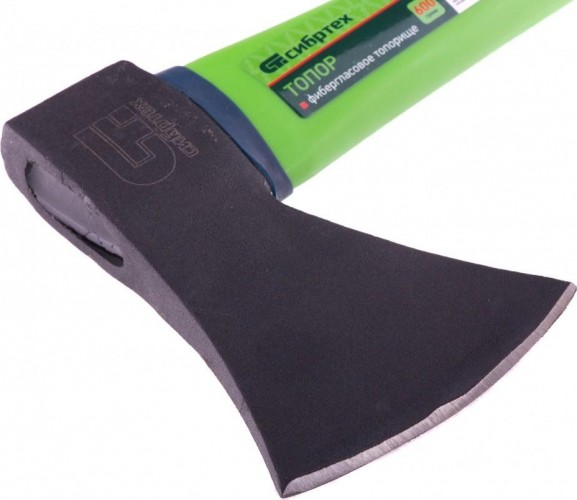 Топор СИБРТЕХ 600 г фибергласовое топорище, 21644 21644 - изображение 2