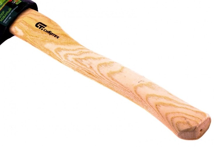 Топор СИБРТЕХ ТП11-08, 800 г. в сборе, кованый, деревянное 21619 - изображение 3