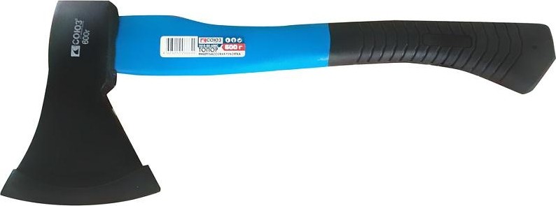 Топор СОЮЗ 1015-05-600С 600 гр, обрезиненная рукоятка, фибергласс