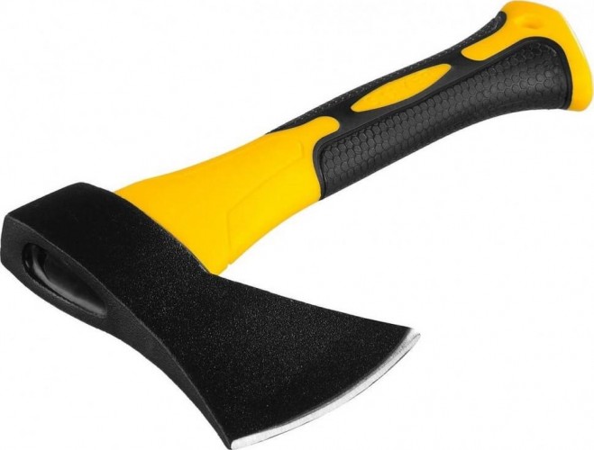 Топор STAYER COMPACT 600 г с фиберглассовой рукояткой, 2064-06 2064-06_z01 - изображение 4