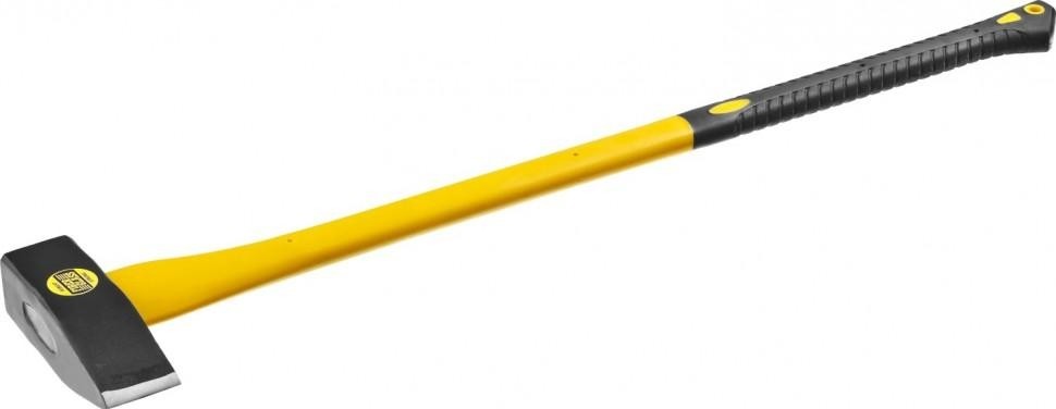 Топор STAYER FIBERGLASS колун тяжелый 3,8 кг 900 мм (голова 3 кг) 20624-30