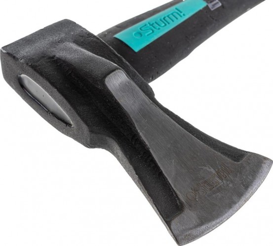 Топор Sturm 1015-04-FR2000 клин (кованый боек, удлинен. полностью обрезин. ру - изображение 2