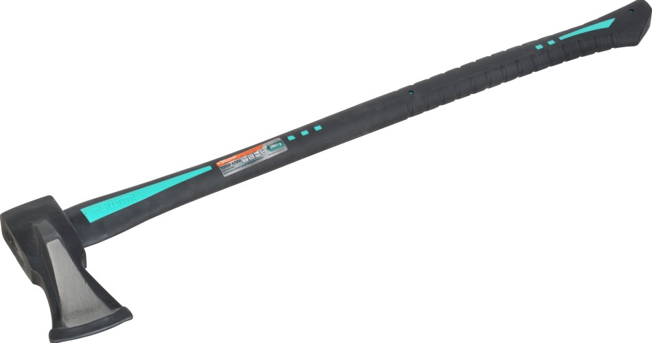 Топор Sturm 1015-04-FR2000 клин (кованый боек, удлинен. полностью обрезин. ру - изображение 5