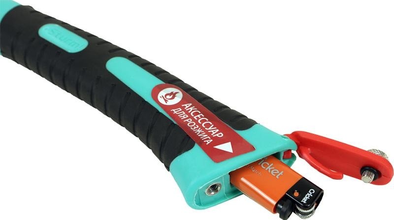 Топор Sturm 1015-13-FB0800 800гр. (обрезин.фибер.рукоятка, с зажигалкой) - изображение 3