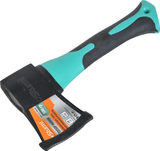 Топор Sturm 1015-24-FB0500 мини 500гр. (кованый боек, обрезиненная рукоятка) - изображение 2