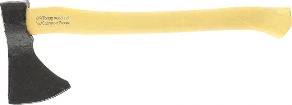 Топор таежный "Олень" 600 гр. в сборе, кованый, деревянное топорище, 420 мм 21694