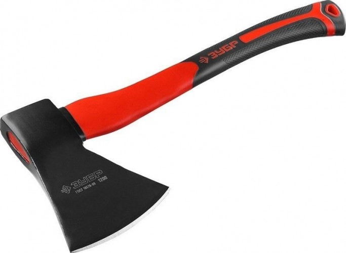 Топор ЗУБР МАСТЕР фибергласс 1200, фиберглассовая рукоятка 2061-12_z02