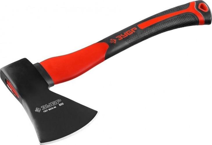 Топор ЗУБР МАСТЕР фибергласс  800, фиберглассовая рукоятка 2061-08_z02