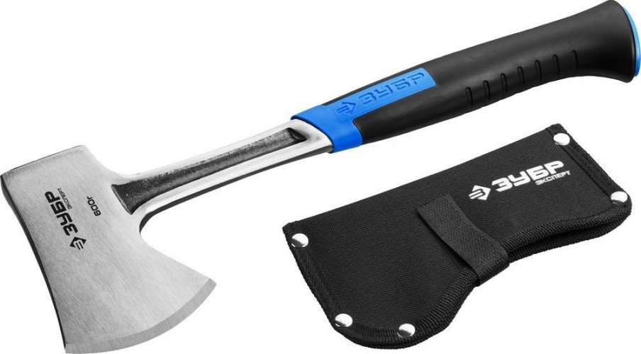 Топор ЗУБР ПРОФЕССИОНАЛ туристический с фиберглассовой рукояткой, 0,6кг 20643-06 - изображение 2