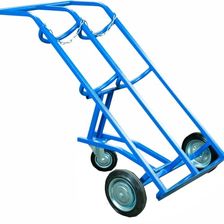 Тележка для газовых баллонов TOR ГБ-2, 2 баллона (250 литые колеса + 160 поворотное) - изображение 2