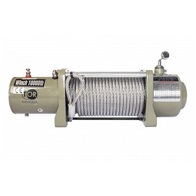 Лебедка TOR CD-200/400-A (KCD-200/400 kg, 380 В) с канатом 60 м (алюминиевый корпус) - изображение 4